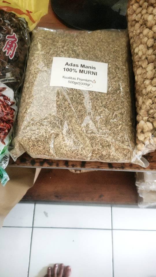 Adas Manis 100% Murni Asli Original 1000gr - Apotek Hidup